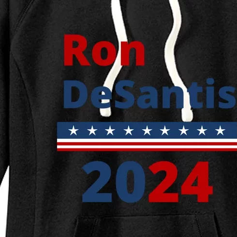 Ron DeSantis for President 2024 Presidential Election Women's Fleece Hoodie