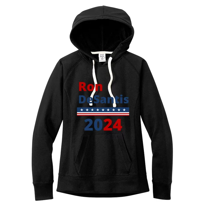 Ron DeSantis for President 2024 Presidential Election Women's Fleece Hoodie