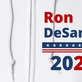 Ron DeSantis for President 2024 Presidential Election Full Zip Hoodie