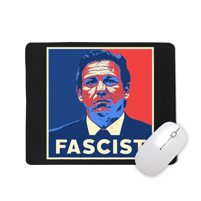 Ron Desantis Fascist Portrait Bad Florida Governor Mousepad