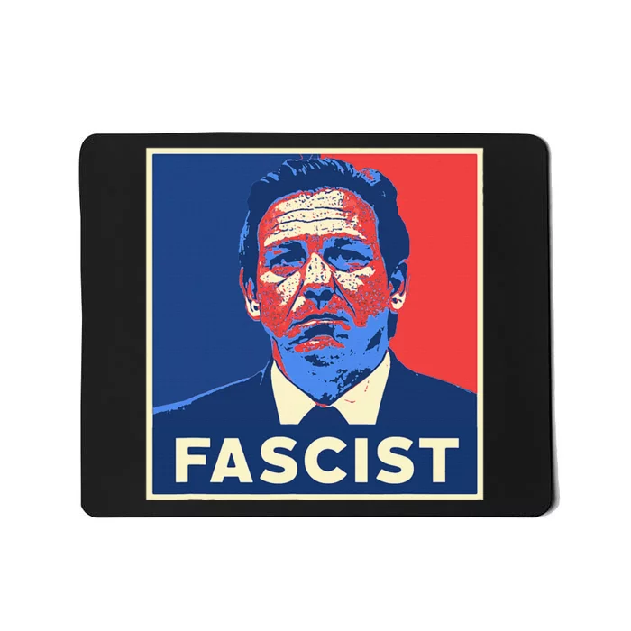 Ron Desantis Fascist Portrait Bad Florida Governor Mousepad