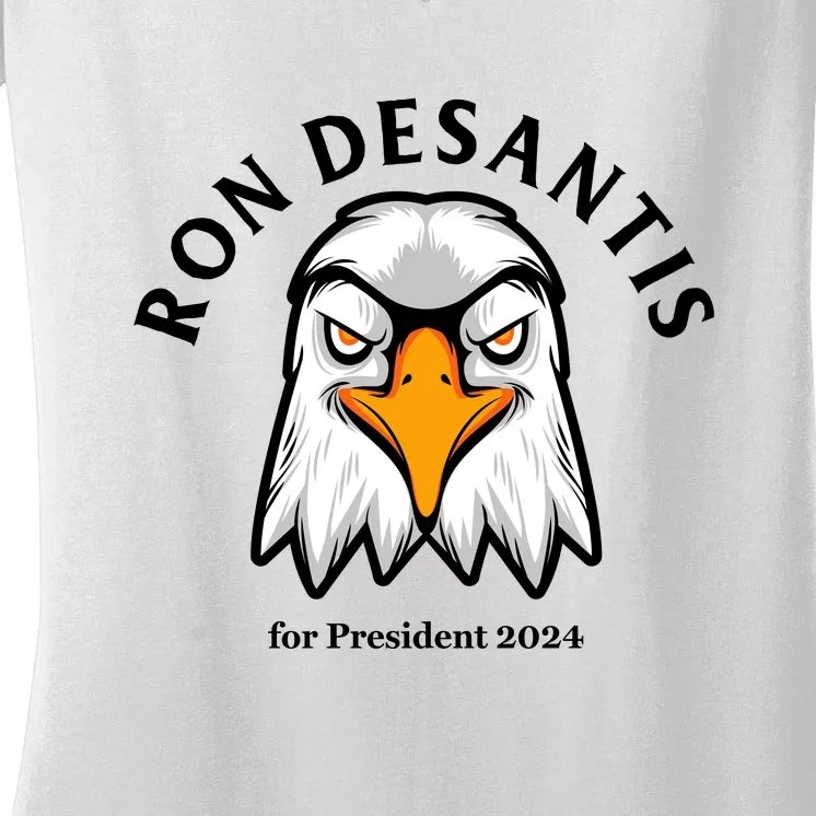 Ron Desantis For President 2024 Women's V-Neck T-Shirt