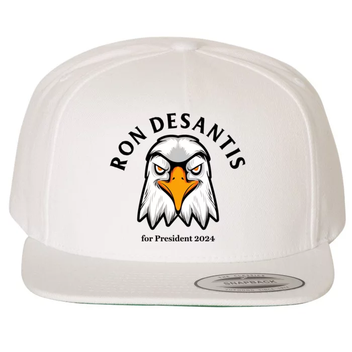 Ron Desantis For President 2024 Wool Snapback Cap