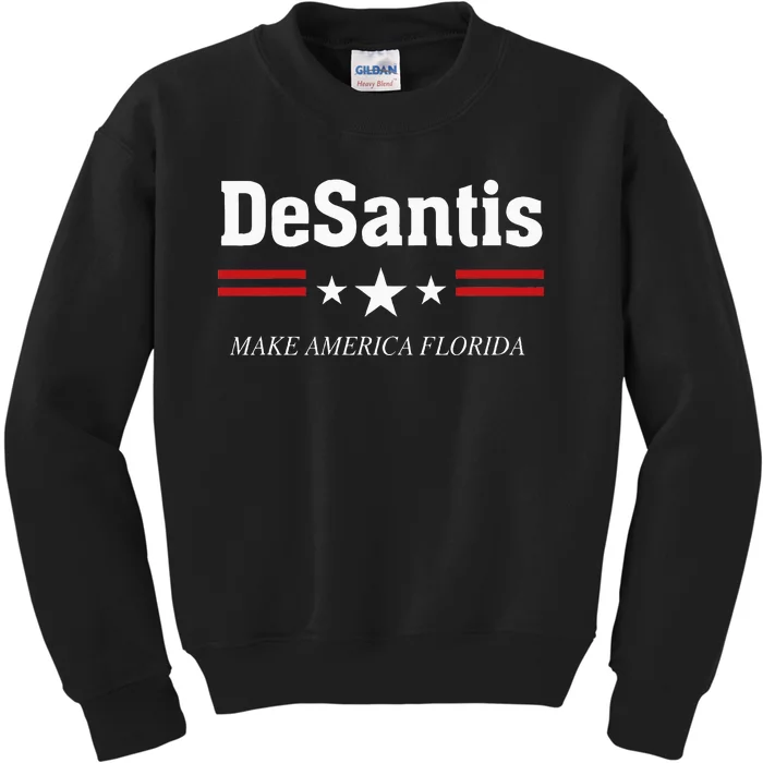 Ron Desantis For President 2024 Election Proud Republican Kids Sweatshirt