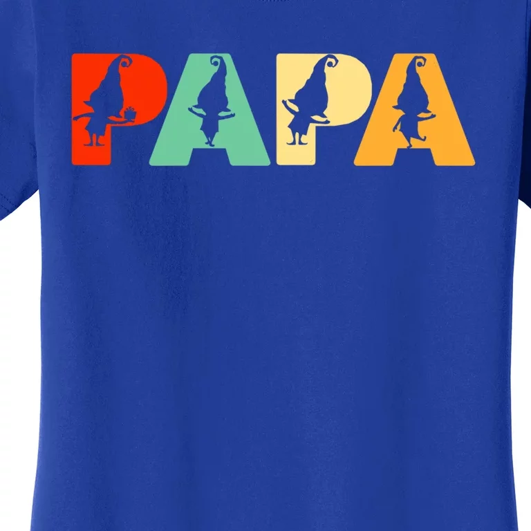 Retro Dad Funny Papa Father's Day Gift Women's T-Shirt