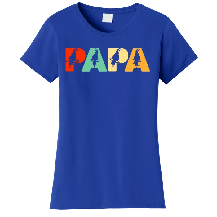 Retro Dad Funny Papa Father's Day Gift Women's T-Shirt