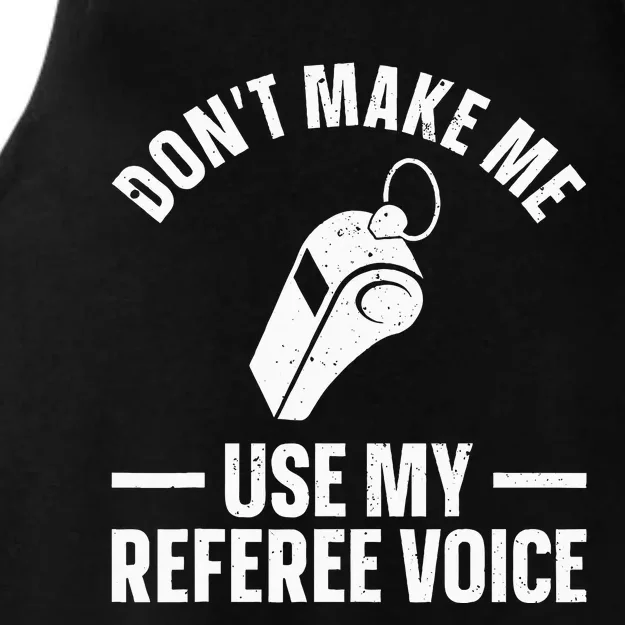 Referee Design For Reffing Ref Sport Referee Ladies Tri-Blend Wicking Tank