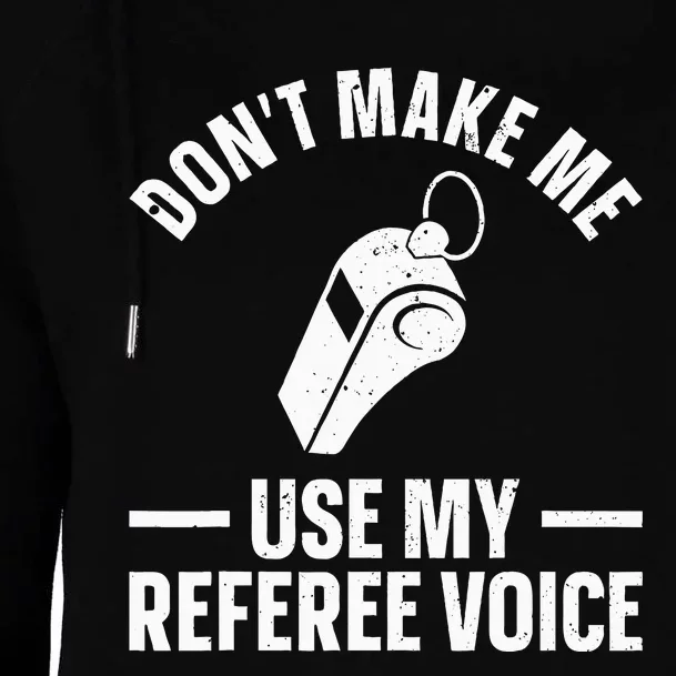 Referee Design For Reffing Ref Sport Referee Womens Funnel Neck Pullover Hood