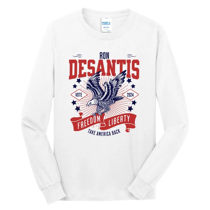 Ron Desantis For President 2024 Tall Long Sleeve T-Shirt