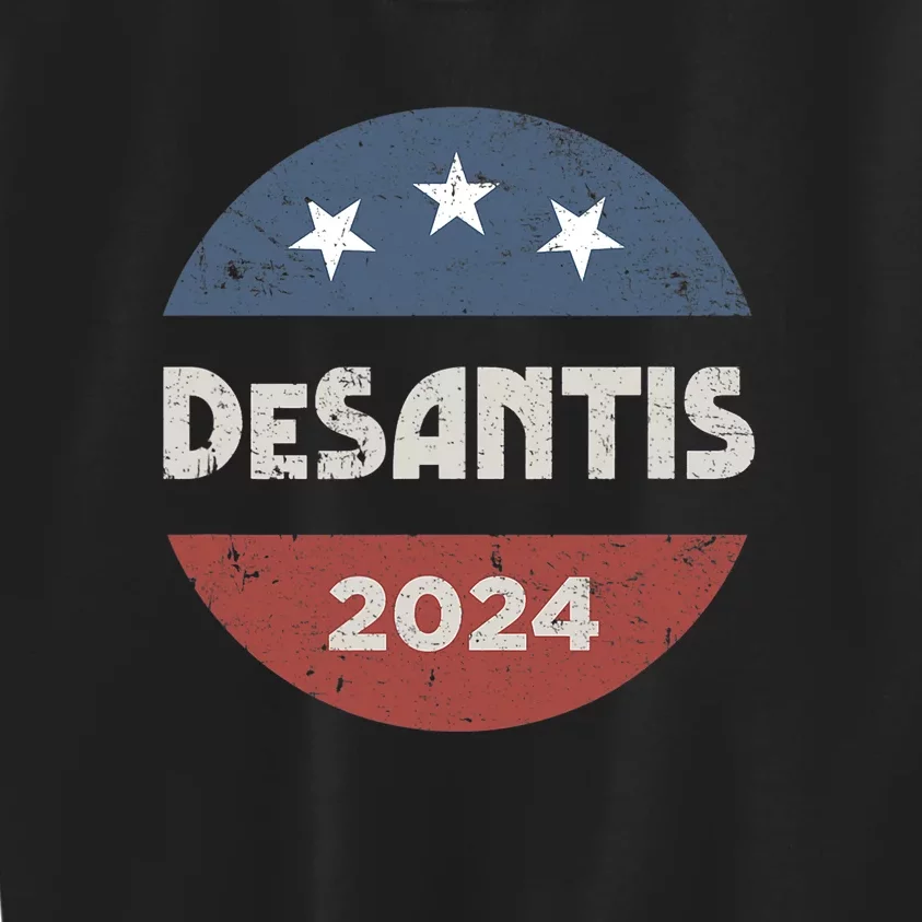 Ron DeSantis For President 2024 Campaign Kids Sweatshirt