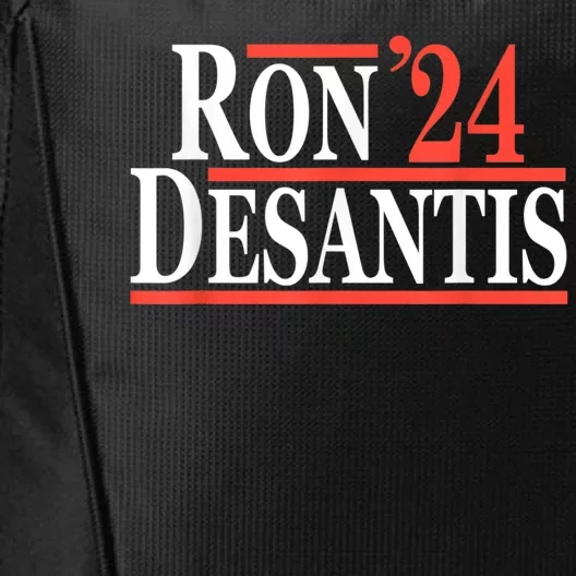 Ron DeSantis For President In 2024 City Backpack