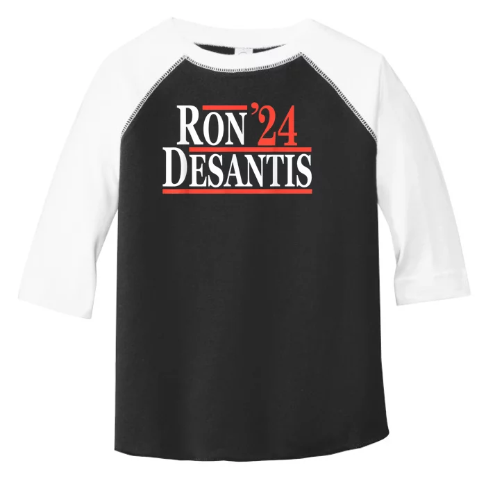 Ron DeSantis For President In 2024 Toddler Fine Jersey T-Shirt