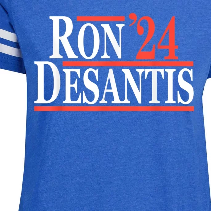 Ron DeSantis For President In 2024 Enza Ladies Jersey Football T-Shirt