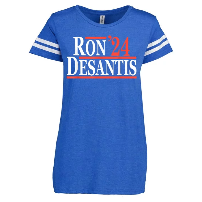 Ron DeSantis For President In 2024 Enza Ladies Jersey Football T-Shirt