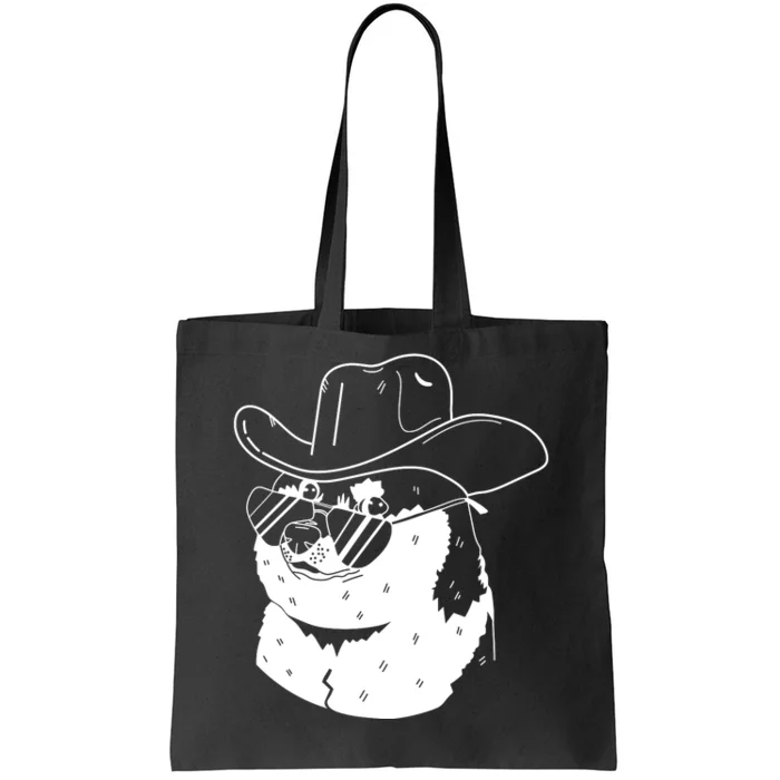 Rodeo Doge Funny Dogecoin Tote Bag