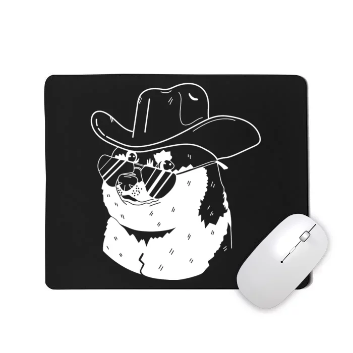 Rodeo Doge Funny Dogecoin Mousepad