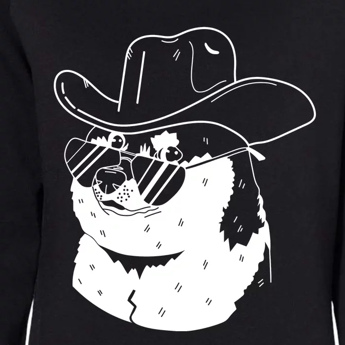 Rodeo Doge Funny Dogecoin Womens California Wash Sweatshirt