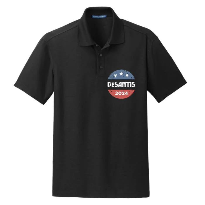 Ron DeSantis For President 2024 Campaign Dry Zone Grid Performance Polo