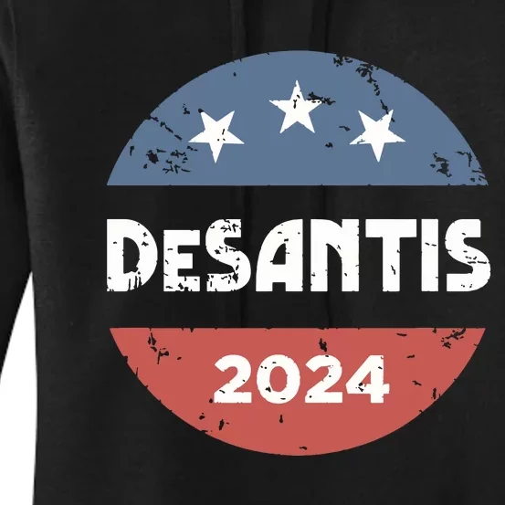 Ron DeSantis For President 2024 Campaign Women's Pullover Hoodie