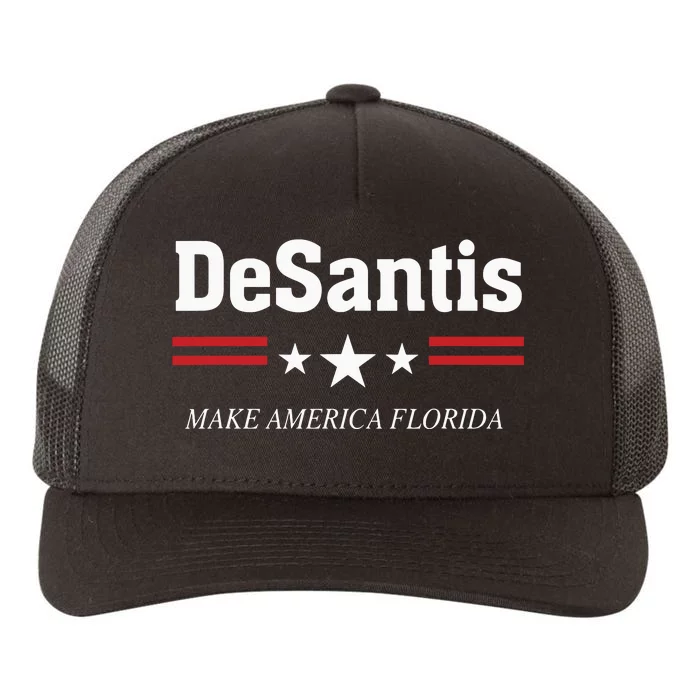 Ron DeSantis For President 2024 Election Proud Republican 2163 Yupoong Adult 5-Panel Trucker Hat