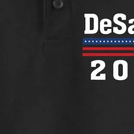 Ron DeSantis For President 2024 Election Proud Republican Dry Zone Grid Performance Polo