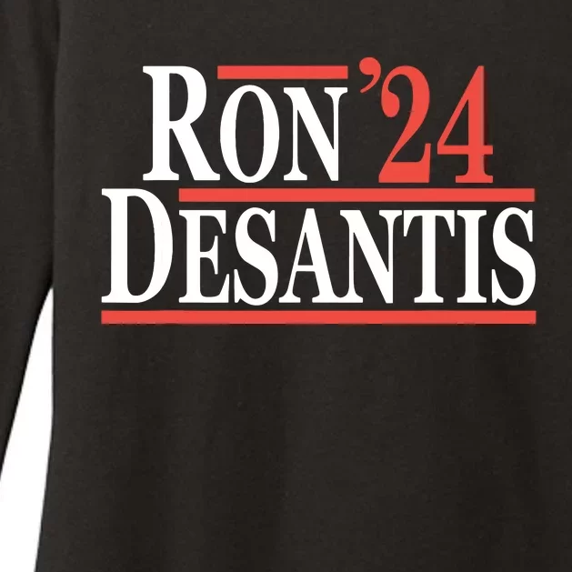 Ron DeSantis For President In 2024 Womens CVC Long Sleeve Shirt