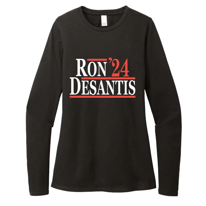 Ron DeSantis For President In 2024 Womens CVC Long Sleeve Shirt