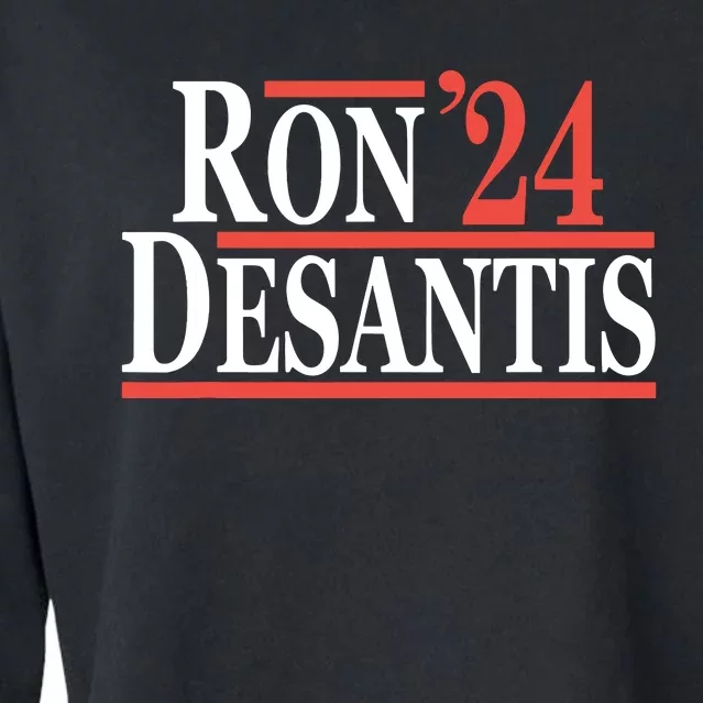 Ron DeSantis For President In 2024 Cropped Pullover Crew