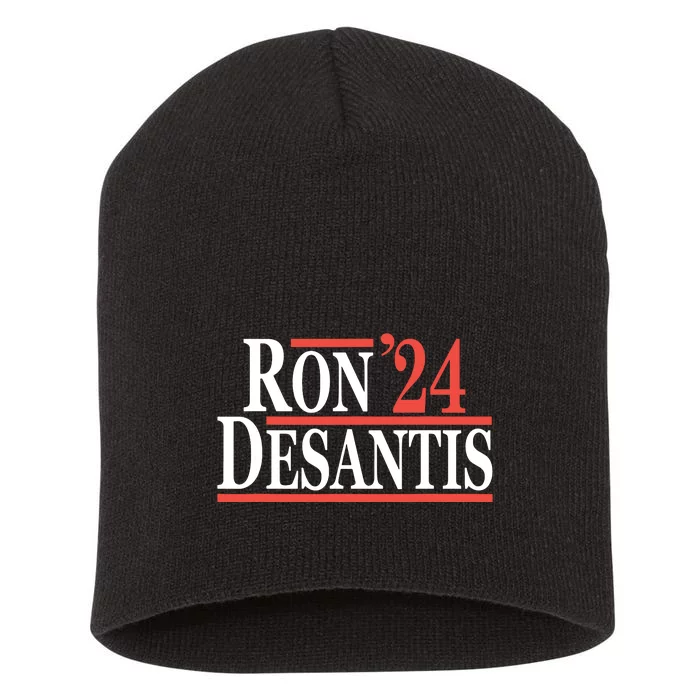 Ron DeSantis For President In 2024 Short Acrylic Beanie