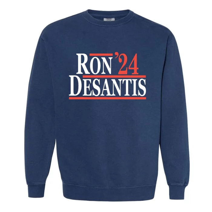 Ron DeSantis For President In 2024 Garment-Dyed Sweatshirt