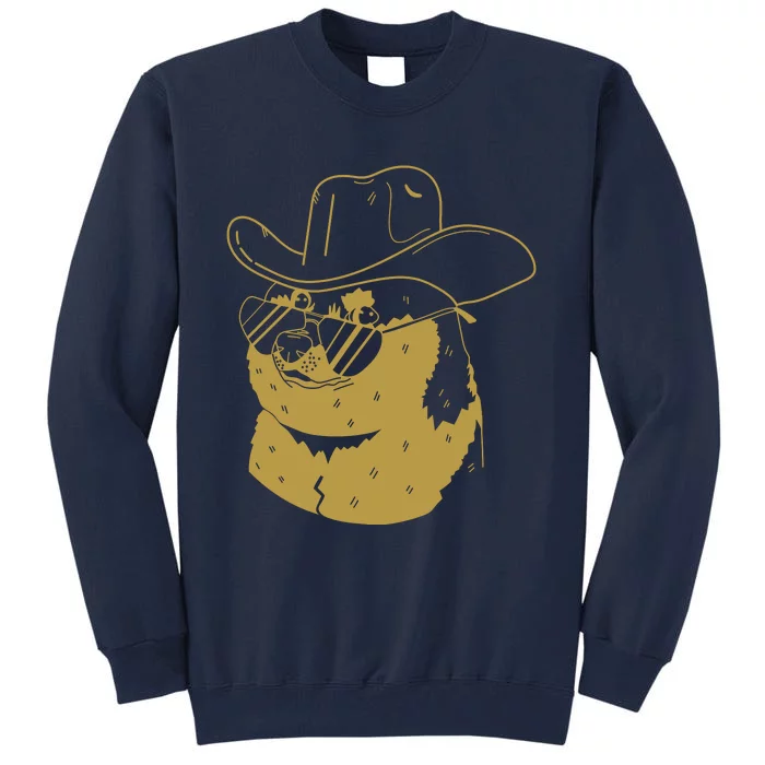 Rodeo Doge Funny Dogecoin Tall Sweatshirt