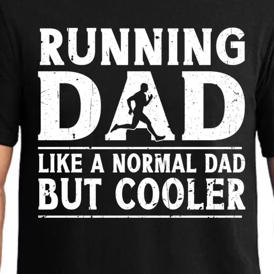 Running Dad Funny Marathon Runner FatherS Day Gift Pajama Set