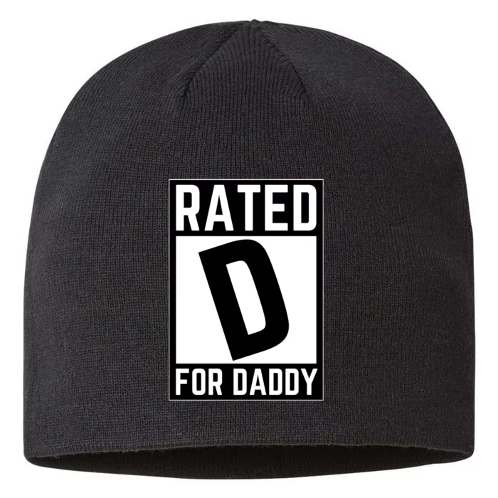 Rated D For Daddy 8 1/2in Sustainable Knit Beanie