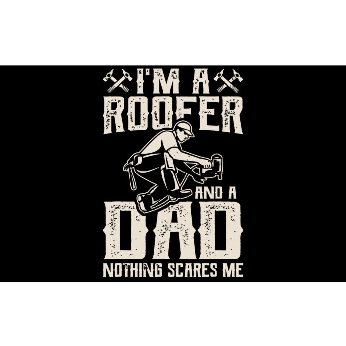 Roofer Dad Funny Roofing Novelty Bumper Sticker