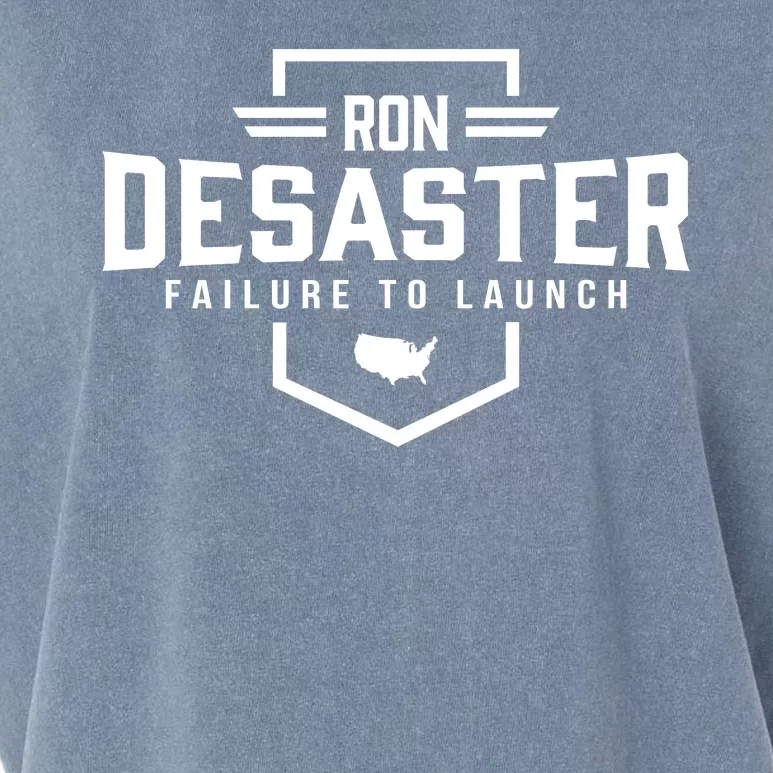 Ron DeSaster Failure To Launch Ron DeSantis For President 2024 Garment-Dyed Women's Muscle Tee