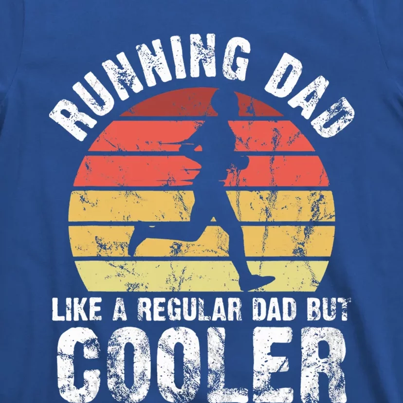 Running Dad FatherS Day Marathon Fitness Design Gift T-Shirt