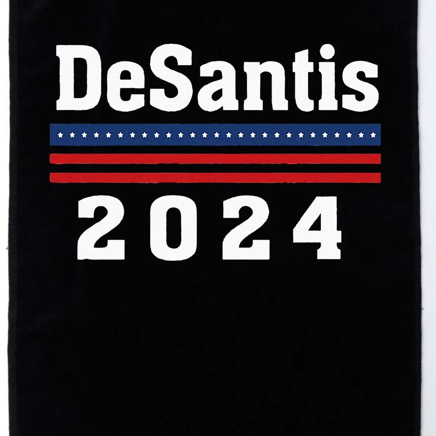 Ron DeSantis for President 2024 Election Proud Republican Platinum Collection Golf Towel