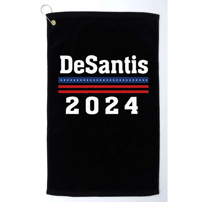 Ron DeSantis for President 2024 Election Proud Republican Platinum Collection Golf Towel