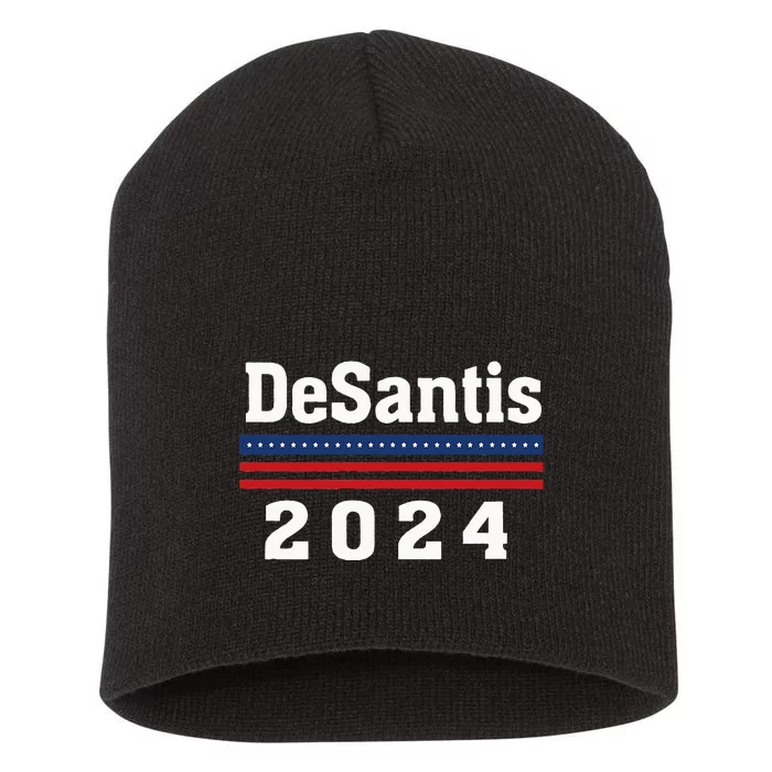 Ron DeSantis for President 2024 Election Proud Republican Short Acrylic Beanie