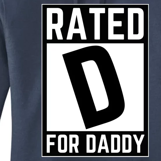 Rated D For Daddy Women's Pullover Hoodie