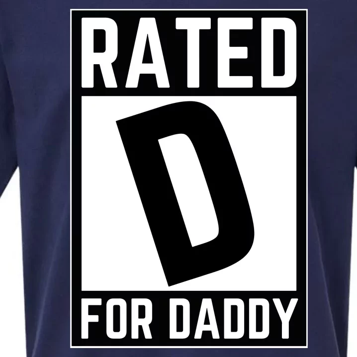 Rated D For Daddy Sueded Cloud Jersey T-Shirt