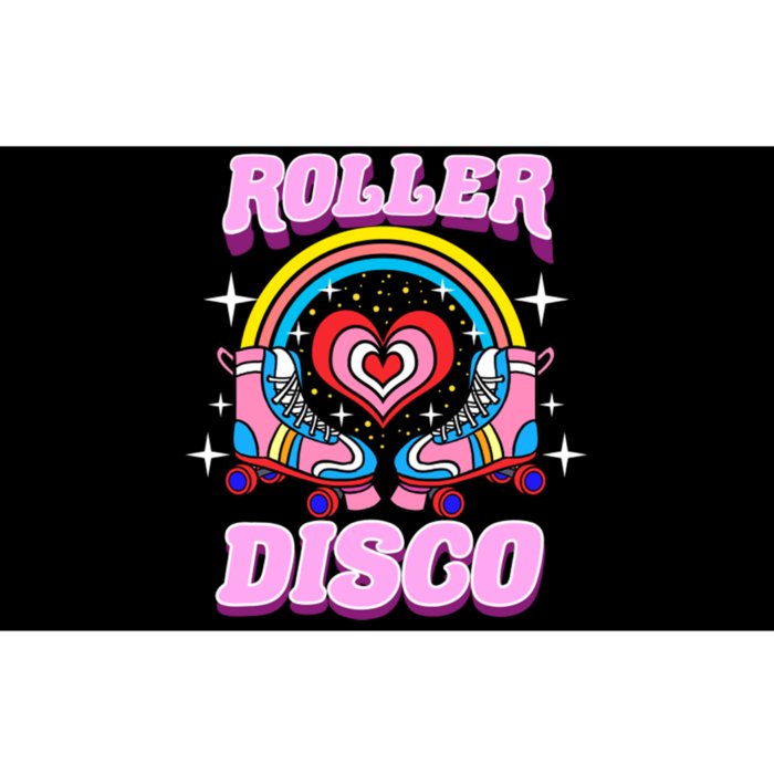 Roller Disco For 70s Party Bumper Sticker