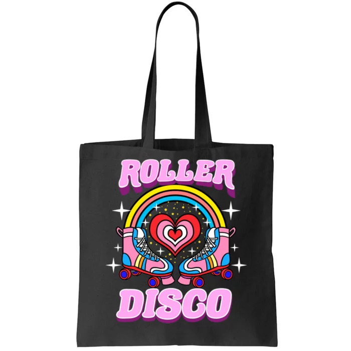 Roller Disco For 70s Party Tote Bag