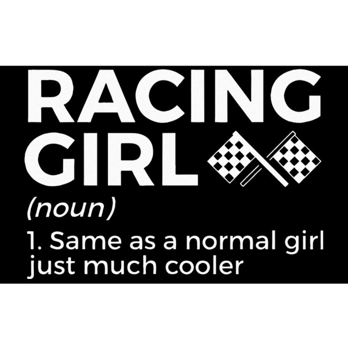 Racing Definition For Racers Race Car Parties Bumper Sticker