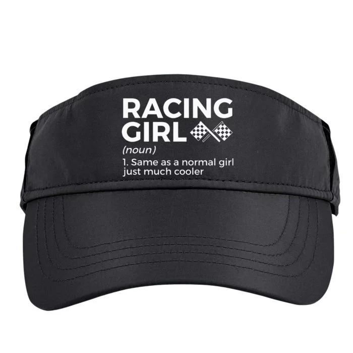 Racing Definition For Racers Race Car Parties Adult Drive Performance Visor