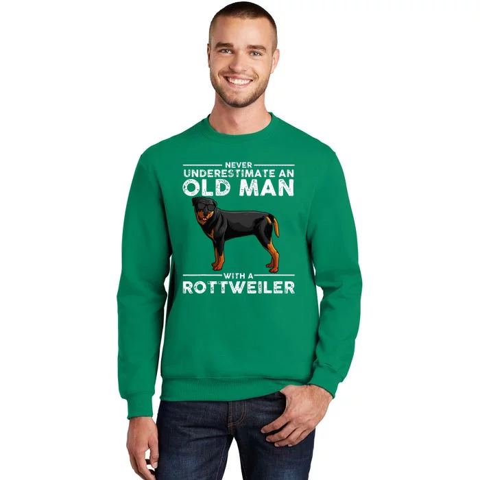 Rottweiler Designs For Dad Grandpa Rottie Lovers Sweatshirt