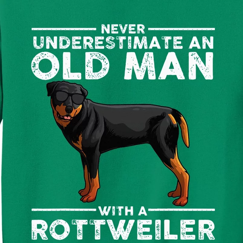 Rottweiler Designs For Dad Grandpa Rottie Lovers Sweatshirt