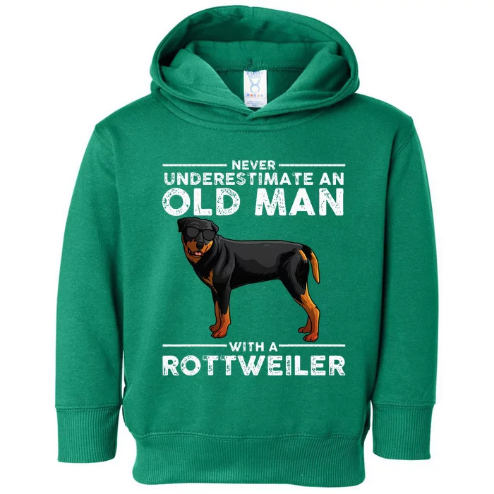 Rottweiler Designs For Dad Grandpa Rottie Lovers Toddler Hoodie