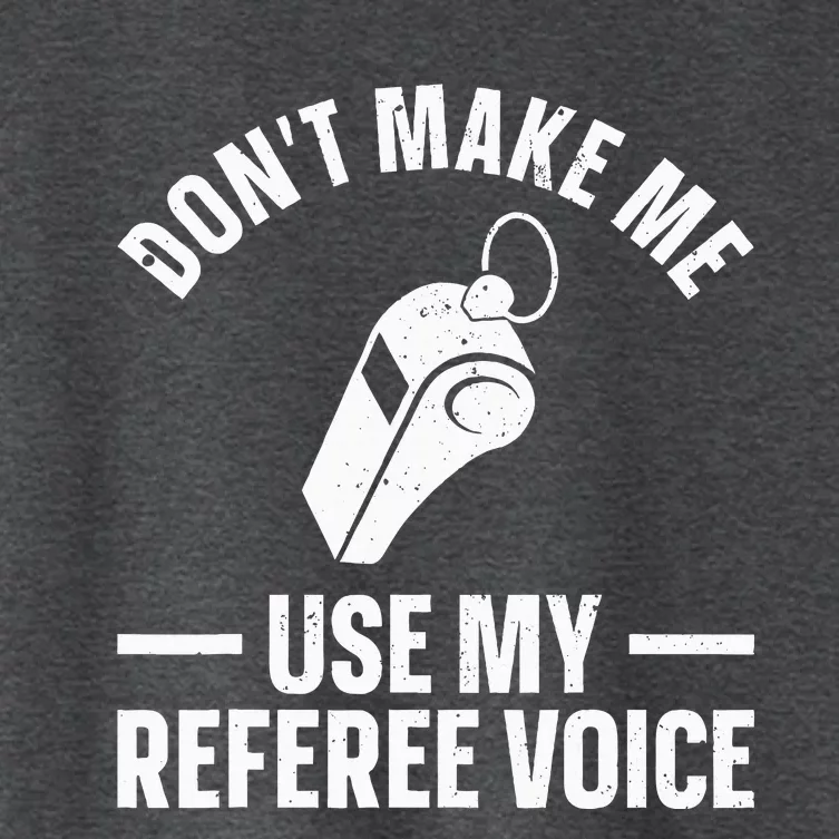 Referee Design For Reffing Ref Sport Referee Women's Crop Top Tee