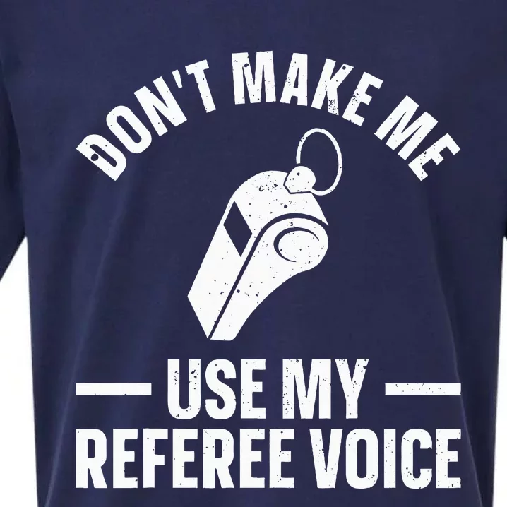 Referee Design For Reffing Ref Sport Referee Sueded Cloud Jersey T-Shirt